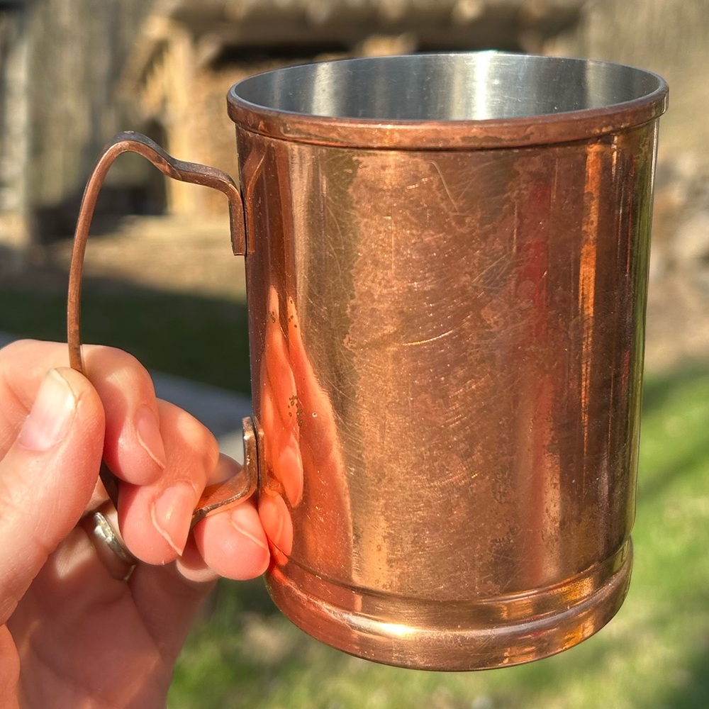 Copper Coated Moscow Mule Mug | Cup